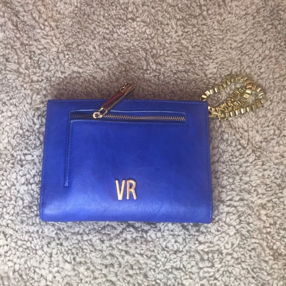 Blue Francesca’s envelope style wallet wristlet - Picture 2 of 5